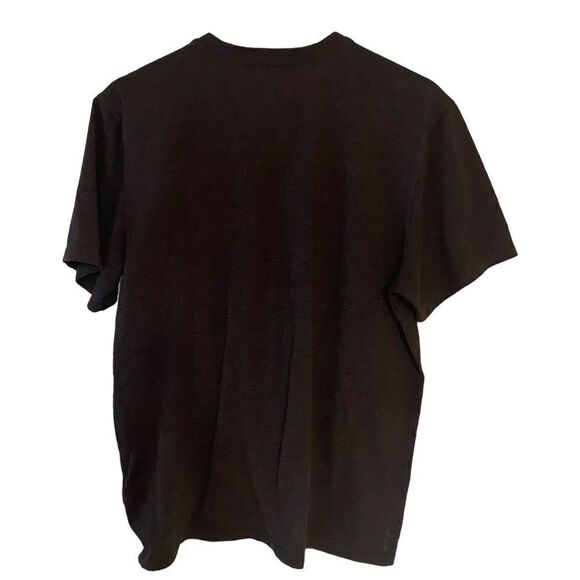 The North Face dark charcoal gray large shirt sleeve tshirt crew neck - Picture 4 of 7